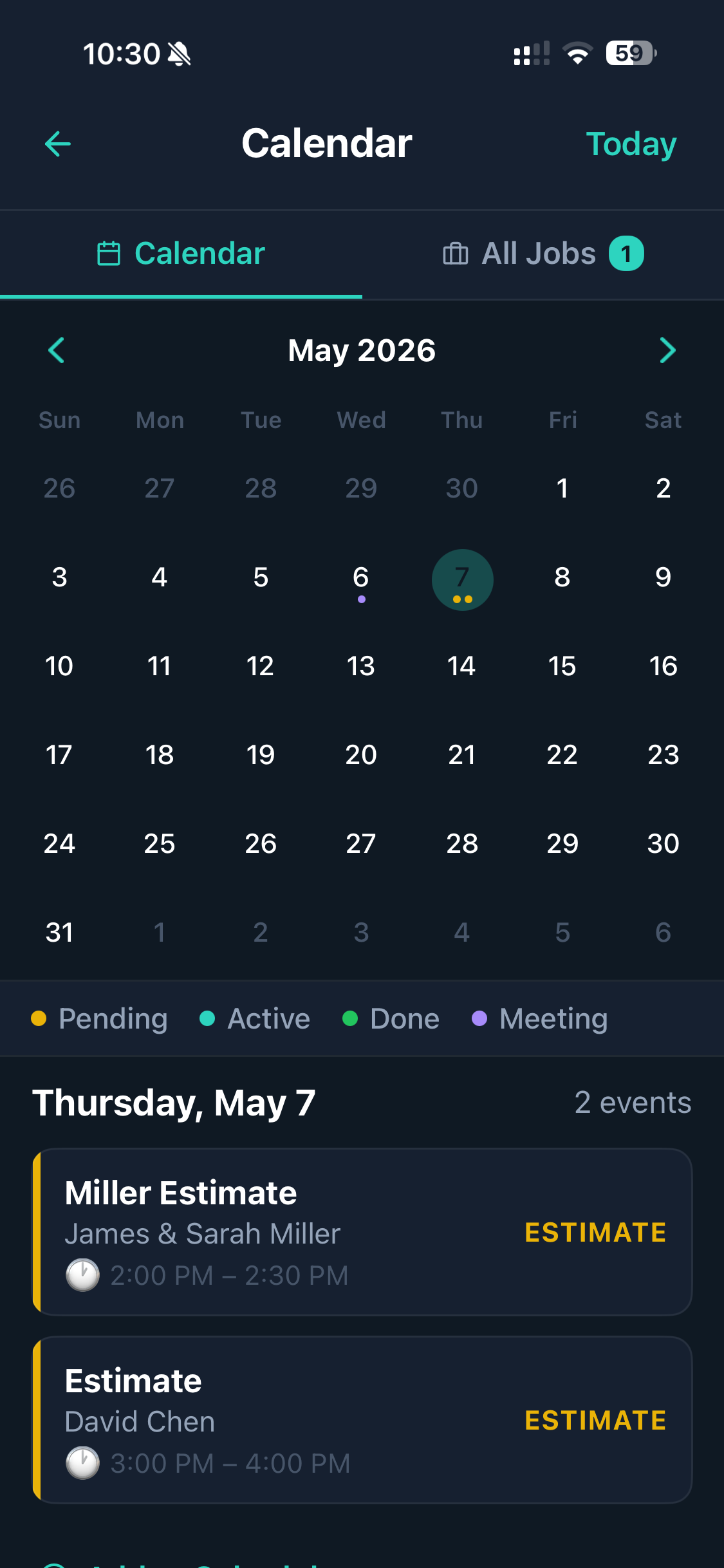 Calendar
